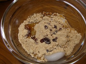 超簡単!信玄餅風きな粉と黒蜜団子