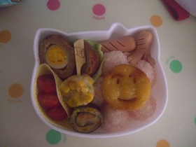幼稚園弁当4作目