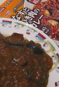 レトルトカレー♪パスタ