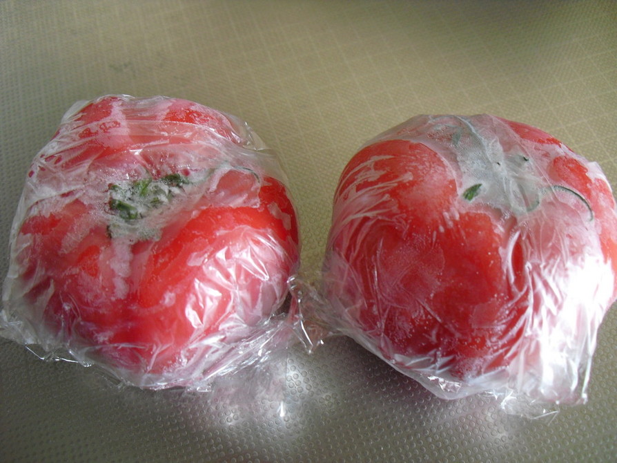 重宝するよ♪　☆冷凍トマト☆の画像