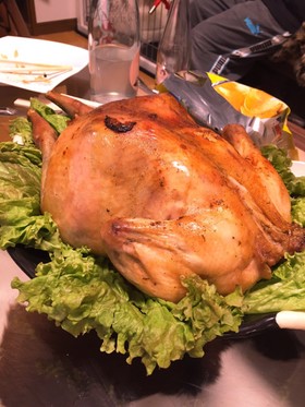 クリスマスにはローストチキンでしょ!