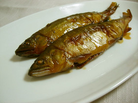 骨までやわらか!圧力鍋で鮎の甘露煮