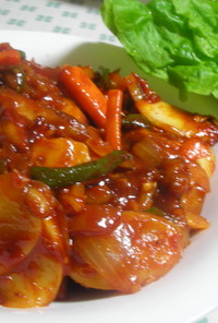 ダッカルビ（鶏の炒め物）☆韓国料理☆
