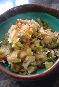 大根菜と皮でご飯がススム甘辛の常備菜
