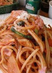 懐かしの「スパゲッティ・ナポリタン」