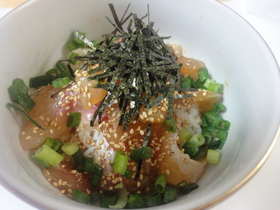 ☆絶品 鯛の漬け丼☆