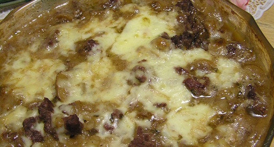 牛ひき肉とキャベツのキャセロールのレシピ