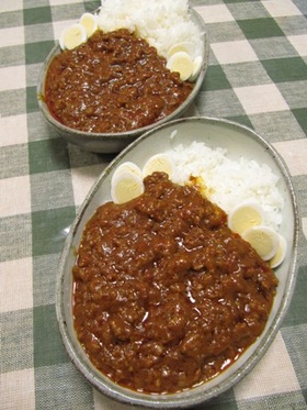 トマトたっぷり♪ひき肉トマトカレー