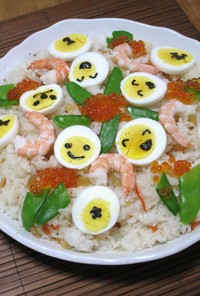 笑顔いっぱい☆簡単ちらし寿司