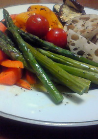 グリル野菜のサラダ