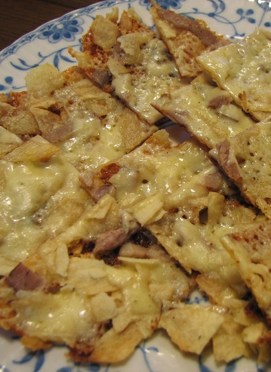 プリングルスで☆ポテチのチーズ焼きの写真