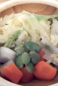 春野菜の簡単煮物
