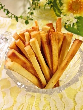 高野豆腐プリッツ♬(はちみつバター風味)