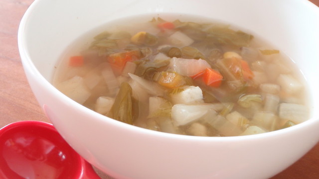 昆布茶で和風野菜スープ レシピ 作り方 By Noamanma クックパッド
