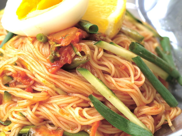 ダイエットに!甘辛すっぱいピビンそうめん