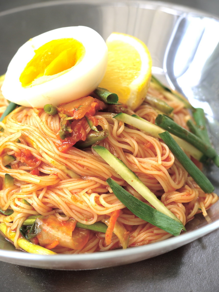 ダイエットに！甘辛すっぱいピビンそうめん