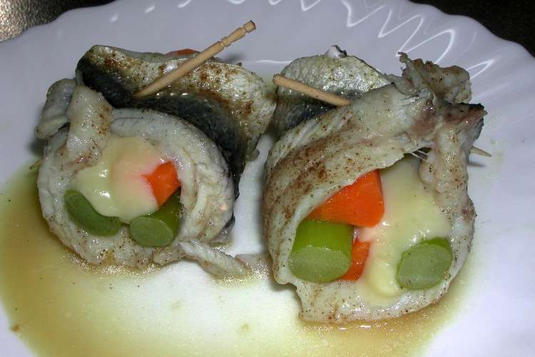 トビウオのにんにくの芽 ニンジン巻き レシピ 作り方 By まま蔵 クックパッド 簡単おいしいみんなのレシピが363万品