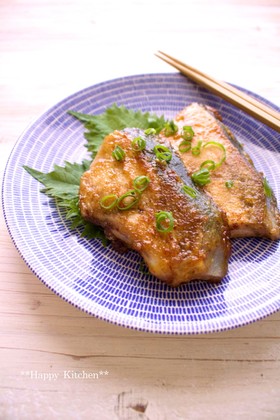 ふっくら!ぶりのガーリックマヨ照り焼き