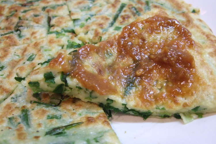 甘味噌たれで食べるニラせんべい レシピ 作り方 By Kichi クックパッド 簡単おいしいみんなのレシピが365万品