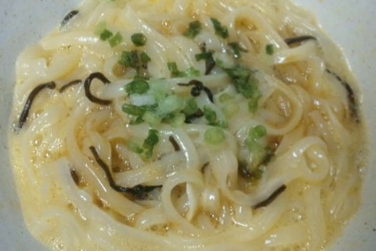 麺つゆ要らずの簡単 ウマウマ冷凍うどん レシピ 作り方 By エリムス クックパッド