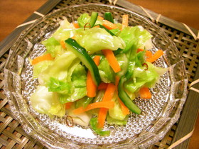 さっぱり☆春キャベツの中華漬け