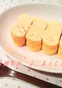 ✿お弁当に✿梅マヨおかかの卵焼き✿