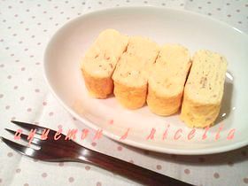 ✿お弁当に✿梅マヨおかかの卵焼き✿