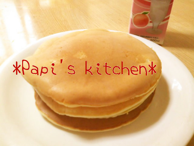 ふかふか カルピスdeホットケーキ レシピ 作り方 By Papikun クックパッド