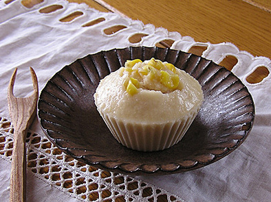 米粉でコーンマフィン（蒸し・卵なし）の写真
