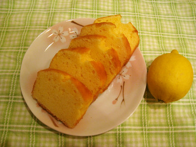 レモンパウンドケーキの写真