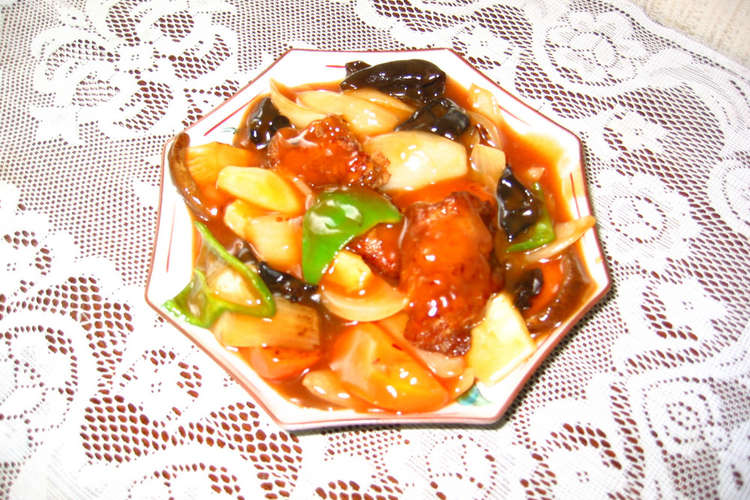 熟味酢を使った酢豚 レシピ 作り方 By Ashiiinioi クックパッド 簡単おいしいみんなのレシピが360万品