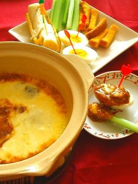 レンジで簡単*カレーフォンデュ*
