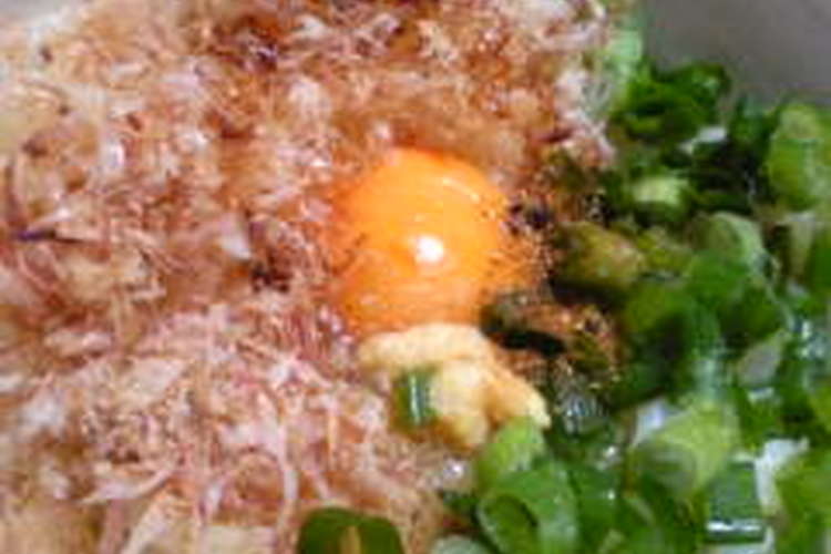 釜玉じゃないけど美味 冷やしたまごうどん レシピ 作り方 By おかんさん クックパッド