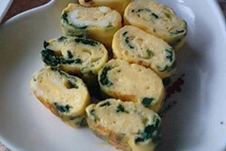 離乳食後期 ほうれん草のたまご焼き レシピ 作り方 By ゆづまま クックパッド