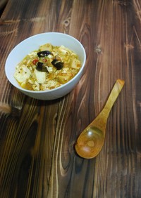 麻婆カレー豆腐