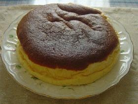 スフレタイプカスピ海ヨーグルトケーキの画像
