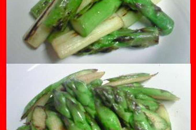 旦那様曰くアスパラは塩だけで炒めるべし レシピ 作り方 By 雪ぴよ クックパッド 簡単おいしいみんなのレシピが352万品
