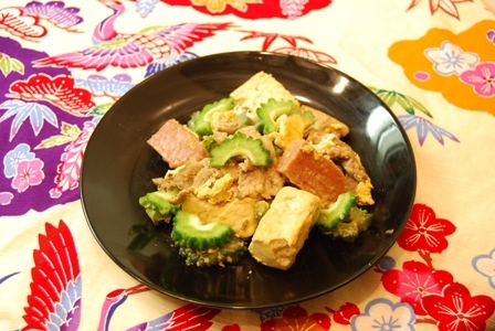 ゴーヤーチャンプルー沖縄料理うちなーの味の画像