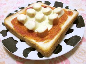 朝食に♡ころころウインナートーストの画像