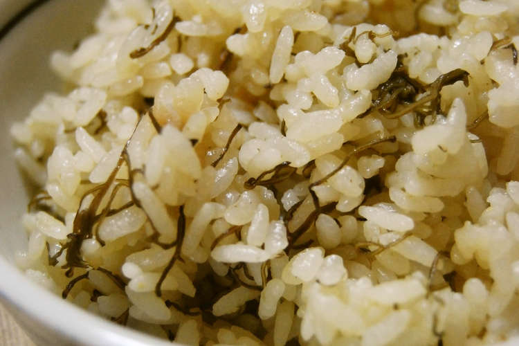 めかぶご飯 レシピ 作り方 By 孔燐 クックパッド