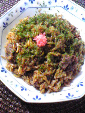 そばめし!!!がっつり系です!!
