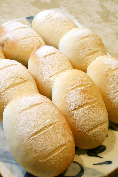 パン屋さんの味❤ほんのり甘い米粉パンの写真