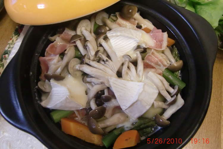 タジン鍋の蒸し野菜 レシピ 作り方 By ケンケンマザー クックパッド 簡単おいしいみんなのレシピが352万品