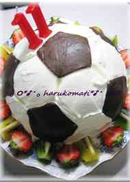 みんなが作ってる サッカー ケーキのレシピ クックパッド 簡単おいしいみんなのレシピが370万品