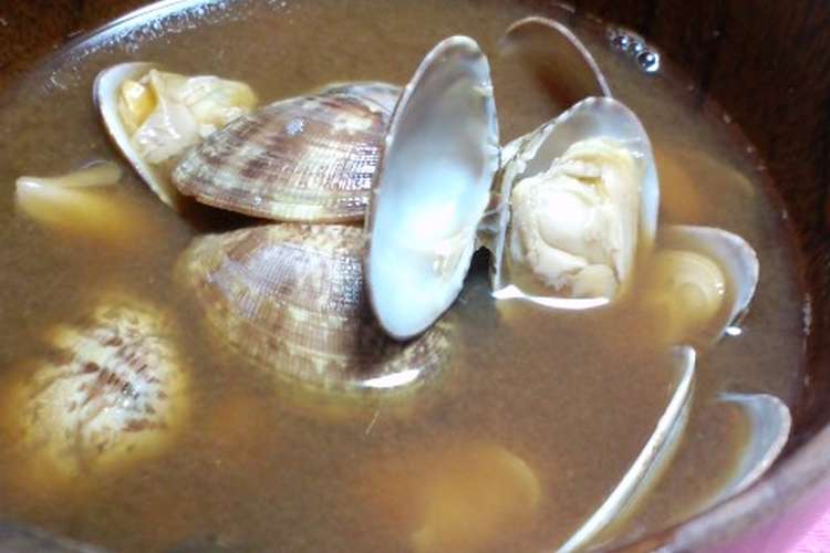 液みそ 赤だしを使ったあさりの赤だし レシピ 作り方 By Himekingyo クックパッド