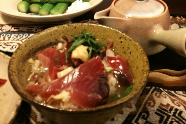 絶品 うちの定番 お刺身茶漬け居酒屋風 レシピ 作り方 By 旦那ごはん クックパッド 簡単おいしいみんなのレシピが361万品