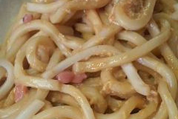 イカの塩辛と卵のバター醤油焼きうどん レシピ 作り方 By Coffeecoco クックパッド 簡単おいしいみんなのレシピが353万品