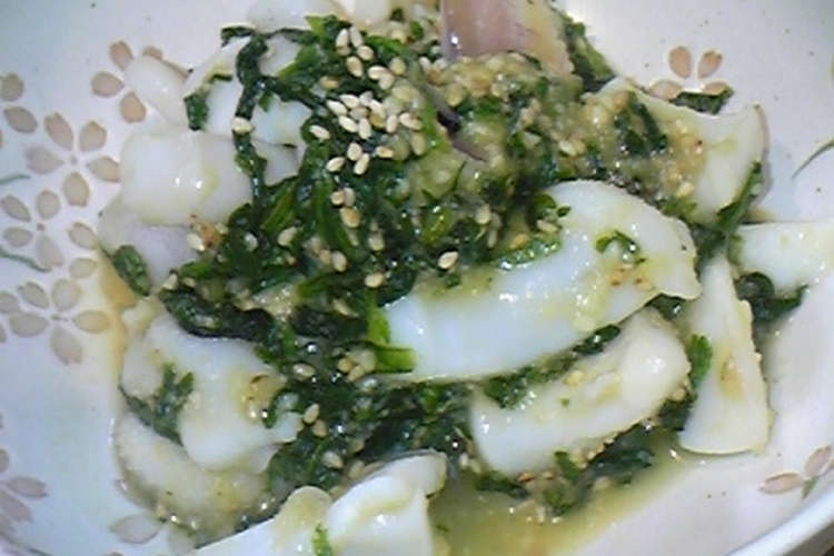 モンゴウイカの酢みそ和え レシピ 作り方 By Sachi5 クックパッド 簡単おいしいみんなのレシピが361万品