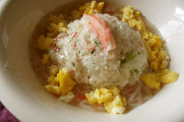 香り箱 カニカマあんかけチャーハン レシピ 作り方 By Erinco18 クックパッド 簡単おいしいみんなのレシピが358万品