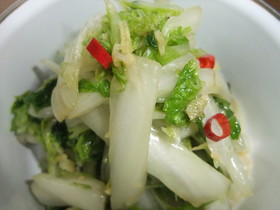 白菜で♪簡単美味しいラーパーツァイ♪